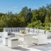 Mesa de jardín Tivoli de aluminio de 6 plazas (145 x 85 cm) - Imagen 7