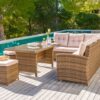 Mesa de jardín Tivoli de aluminio de 6 plazas (145 x 85 cm) - Imagen 10