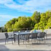 Mesa de jardín Murano de aluminio para 8 personas (210 x 100 cm) - Imagen 9