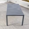 Mesa de jardín Murano de aluminio para 8 personas (210 x 100 cm) - Imagen 11