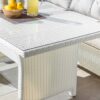 Mesa de jardín Tivoli de aluminio de 6 plazas (145 x 85 cm) - Imagen 5