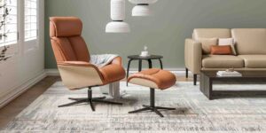 Sillón relax con reposapiés SOLVEIG 5500 SP W