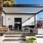 Sombrilla y pérgola