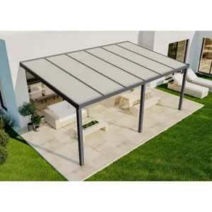 Pérgola Classic Terrando 6x3,5m - A ESTRENAR - Gris - Metal - 21m²